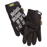 Mechanix Wear® Original Glove, Nylon' Synthetic Leather, Thermal Plastic Rubber (TPR), TrekDry®, Tricot, 2X-Large, Black (MECMG-05-012) Each
