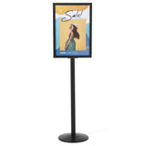 MT Displays SIGN HOLDER STAND 18"X24" BLACK (UIBSHB0018X2000) Each