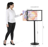 MT Displays SIGN HOLDER STAND 18"X24" BLACK (UIBSHB0018X2000) Each