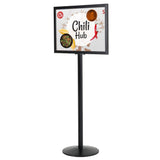 MT Displays SIGN HOLDER STAND 18"X24" BLACK (UIBSHB0018X2000) Each