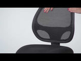 Boss Commercial Grade Mesh Task Chair w/T-Arms (B606) Each