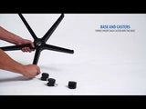 Boss Mesh Flip Arm Task Chair (B6223-BK) Each
