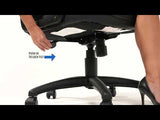 Boss Mid Back LeatherPlus Chair (B7306) Each