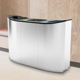 Wave Triple Stream Recycling and Waste Container (5228) Each