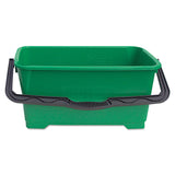 Unger® Pro Bucket, 6 gal, Plastic, Green (UNGQB220) Each