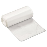 Inteplast Group High-Density Commercial Can Liners, 4 gal, 6 microns, 17" x 18", Clear, 50 Bags/Roll, 40 Rolls/Carton (IBSEC171806N) Case of 2000