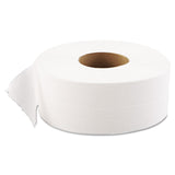 GEN JRT Jumbo Bath Tissue, Septic Safe, 1-Ply, White, 3.3 x 1,200 ft, 12 Rolls/Carton (GEN1511) Case of 12
