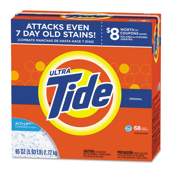 Tide® HE Laundry Detergent, Original Scent, Powder, 95 oz Box, 3/Carton (PGC84997)