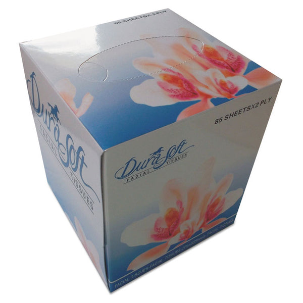 GEN Facial Tissue Cube Box, 2-Ply, White, 85 Sheets/Box, 36 Boxes/Carton (GEN852E)