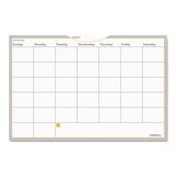 AT-A-GLANCE® WallMates Self-Adhesive Dry Erase Monthly Planning Surfaces, 36 x 24, White/Gray/Orange Sheets, Undated (AAGAW602028) Each