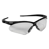 KleenGuard™ Nemesis Safety Glasses, Black Frame, Clear Lens (KCC25676) Each