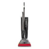 Sanitaire® TRADITION Upright Vacuum SC679J, 12" Cleaning Path, Gray/Red/Black (EURSC679K) Each