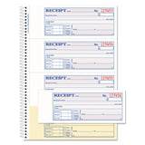 Adams® TOPS Money/Rent Receipt Book, Two-Part Carbon, 7 x 2.75, 4 Forms/Sheet, 200 Forms Total (ABFSC1182) Each