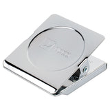 ACCO Magnetic Clip, 1.13" Jaw Capacity, Silver, 12/Pack (ACC72133) Each