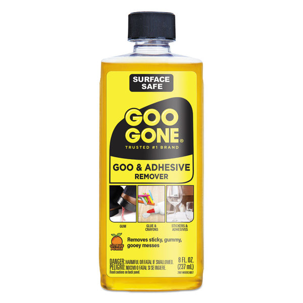 Goo Gone® Original Cleaner, Citrus Scent, 8 oz Bottle (WMN2087EA)