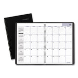 AT-A-GLANCE® DayMinder Monthly Planner, Academic Year, Ruled Blocks, 12 x 8, Black Cover, 14-Month: July 2025 to Aug 2026 (AAGAY200) Each