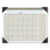 AT-A-GLANCE® Executive Monthly Desk Pad Calendar, 22 x 17, White Sheets, Black Corners, 12-Month (Jan to Dec): 2026 (AAGHT1500) Each