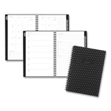 AT-A-GLANCE® Elevation Academic Weekly/Monthly Planner, 8.5 x 5.5, Black Cover, 12-Month (July to June): 2024 to 2025 (AAG75101P05) Each