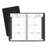 AT-A-GLANCE® Weekly Block Format Appointment Book Ruled for Hourly Appointments, 8 x 5, Black Cover, 12-Month (Jan to Dec): 2026 (AAG7007505) Each