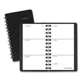 AT-A-GLANCE® Weekly Planner, 4.5 x 2.5, Black Cover, 12-Month (Jan to Dec): 2026 (AAG7003505) Each
