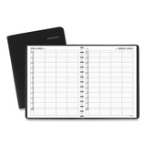 AT-A-GLANCE® Four-Person Group Daily Appointment Book, 11 x 8, Black Cover, 12-Month (Jan to Dec): 2026 (AAG7082205) Each
