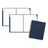 AT-A-GLANCE® Signature Collection Firenze Navy Weekly/Monthly Planner, 11 x 8.5, Navy Cover, 13-Month: Jan 2025 to Jan 2026 (AAGYP90520) Each