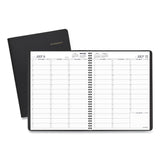 AT-A-GLANCE® Weekly Appointment Book, 11 x 8.25, Black Cover, 14-Month: July 2025 to Aug 2026 (AAG7095705) Each