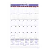 AT-A-GLANCE® Monthly Wall Calendar with Ruled Daily Blocks, 20 x 30, White Sheets, 12-Month (Jan to Dec): 2026 (AAGPM428) Each