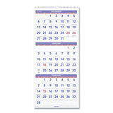 AT-A-GLANCE® Deluxe Three-Month Reference Wall Calendar, Vertical Orientation, 12 x 27, White Sheets, 14-Month: Dec 2025 to Jan 2027 (AAGPM1128) Each