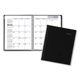 AT-A-GLANCE® DayMinder Hard-Cover Monthly Planner with Memo Section, Unruled Blocks, 8.5 x 7, Black Cover, 12-Month (Jan to Dec): 2026 (AAGG400H00) Each
