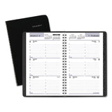 AT-A-GLANCE® DayMinder Block Format Weekly Appointment Book, Tabbed Telephone/Add Section, 8.5 x 5.5, Black, 12-Month (Jan to Dec): 2026 (AAGG21000) Each