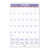 AT-A-GLANCE® Erasable Wall Calendar, 15.5 x 22.75, White Sheets, 12-Month (Jan to Dec): 2026 (AAGPMLM0328) Each