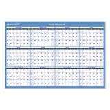 AT-A-GLANCE® Horizontal Reversible/Erasable Wall Planner, 36 x 24, White/Blue Sheets, 12-Month (Jan to Dec): 2026 (AAGPM20028) Each