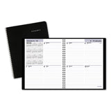 AT-A-GLANCE® DayMinder Open-Schedule Weekly Appointment Book, 8.75 x 7, Black Cover, 12-Month (Jan to Dec): 2026 (AAGG53500) Each