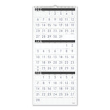 AT-A-GLANCE® Three-Month Reference Wall Calendar, Contemporary Artwork/Formatting, 12 x 27, White Sheets, 15-Month: Dec 2025 to Feb 2027 (AAGPM11X28) Each