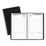 AT-A-GLANCE® DayMinder Daily Appointment Book, 8.5 x 5.5, Black Cover, 12-Month (Jan to Dec): 2026 (AAGG10000) Each