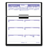 AT-A-GLANCE® Flip-A-Week Desk Calendar and Base, 7 x 5.5, White Sheets, 12-Month (Jan to Dec): 2026 (AAGSW700X00) Each