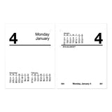AT-A-GLANCE® Compact Desk Calendar Refill, 3 x 3.75, White Sheets, 12-Month (Jan to Dec): 2026 (AAGE91950) Each