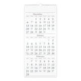 AT-A-GLANCE® Three-Month Reference Wall Calendar, 12 x 27, White Sheets, 14-Month: Dec 2025 to Feb 2027 (AAGSW11528) Each