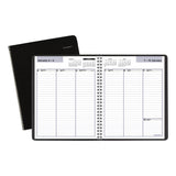AT-A-GLANCE® DayMinder Weekly Planner, Vertical-Column Format, 8.75 x 7, Black Cover, 12-Month (Jan to Dec): 2026 (AAGG59000) Each