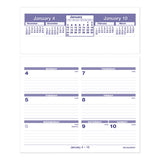 AT-A-GLANCE® Flip-A-Week Desk Calendar Refill, 7 x 6, White Sheets, 12-Month (Jan to Dec): 2026 (AAGSW705X50) Each