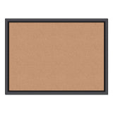 U Brands Cork Bulletin Board, 23 x 17, Tan Surface, Black Frame (UBR026U0001) Each