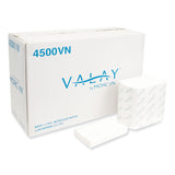 Morcon Tissue Valay Interfolded Napkins, 2-Ply, 6.5 x 8.25, White, 500/Pack, 12 Packs/Carton (MOR4500VN) Case of 12 Packs