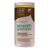 Seventh Generation® Natural Unbleached 100% Recycled Paper Kitchen Towel Rolls, 2-Ply, 11 x 9, 120 Sheets/Roll (SEV13720RL) 1 Roll