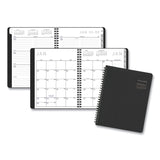 AT-A-GLANCE® Contemporary Lite Weekly/Monthly Planner, 8.75 x 7, Black Simulated Leather Cover, 12-Month (Jan to Dec): 2026 (AAG7054XL05) Each