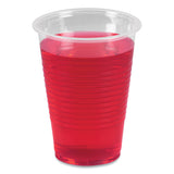 Boardwalk® Translucent Plastic Cold Cups, 9 oz, Polypropylene, 100 Cups/Sleeve, 25 Sleeves/Carton (BWKTRANSCUP9CT) Case of 2500