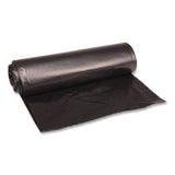 Boardwalk® Recycled Low-Density Polyethylene Can Liners, 33 gal, 1.6 mil, 33" x 39", Black, 10 Bags/Roll, 10 Rolls/Carton (BWK520) Box of 100