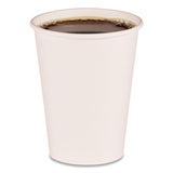 Boardwalk® Paper Hot Cups, 12 oz, White, 50 Cups/Sleeve, 20 Sleeves/Carton (BWKWHT12HCUP) Case of 1000