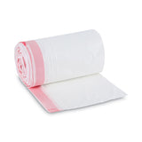 Boardwalk® Drawstring Kitchen Bags, 13 gal, 0.8 mil, White, 50 Bags/Roll, 2 Rolls/Carton (BWK1DK100) Case of 100