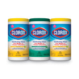 Clorox® Disinfecting Wipes, 1-Ply, 7 x 8, Fresh Scent/Citrus Blend, White, 75/Canister, 3 Canisters/Pack (CLO30208PK) Each